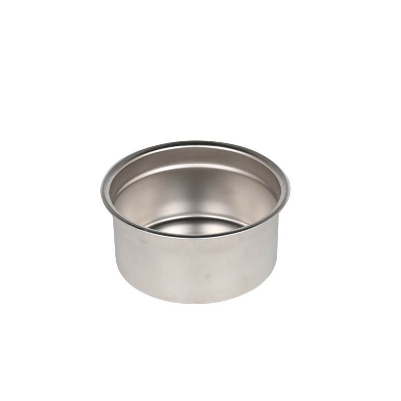 SS FOOD CONTAINER ROUND S BEIGE