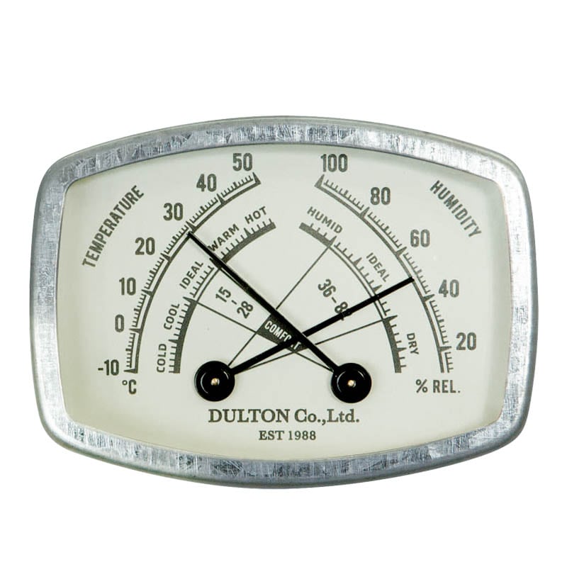 THERMO-HYGROMETER RECTANGLE