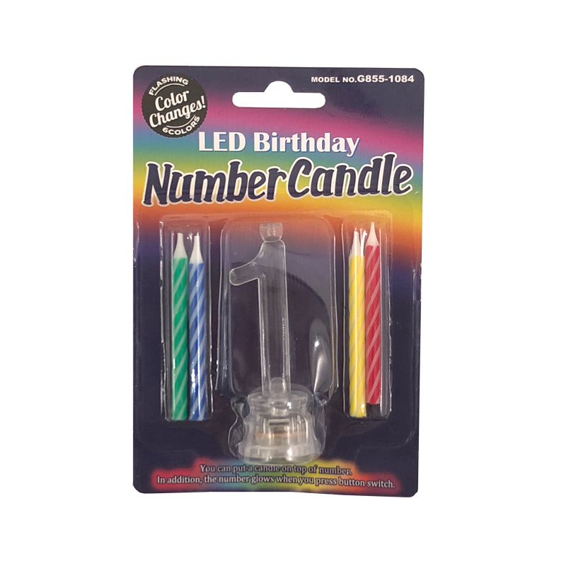 LED BIRTHDAY NUMBER CANDLE 1