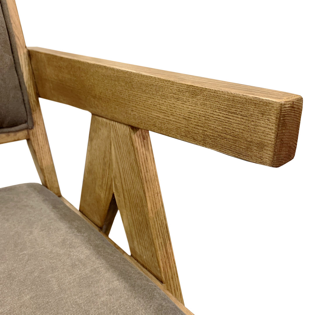 "TAILOR" CHAIR CANVAS GRAY