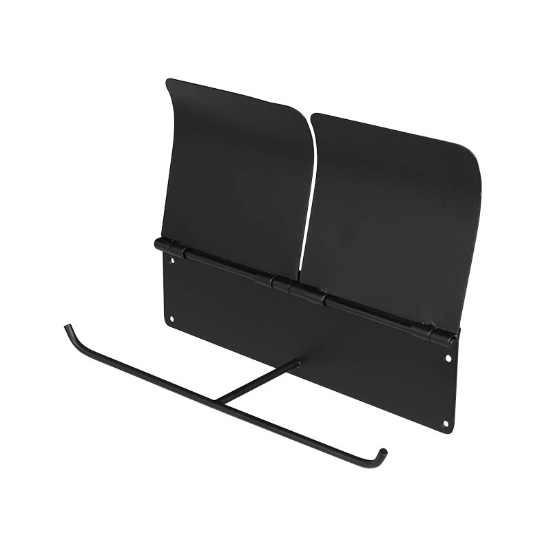 PAPER HOLDER DOUBLE COVER BLACK
