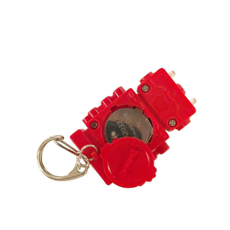 TOOL KEY CHAIN "ROBOT" RED