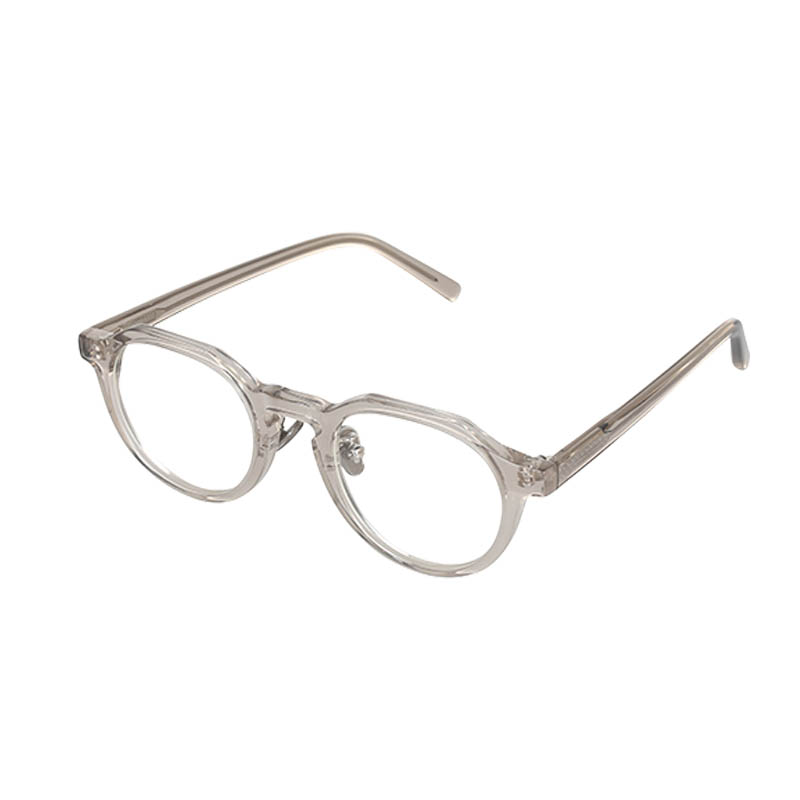 GLASSES WITH COLOR LENS LIGHT GRAY/CLEAR