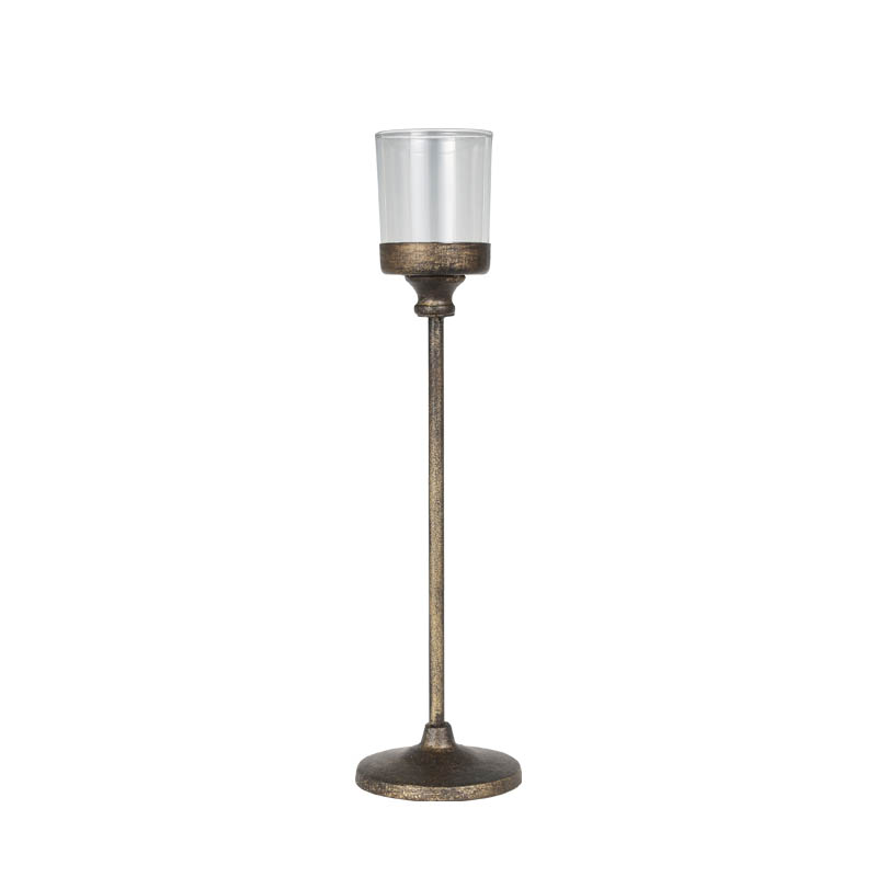 IRON CANDLE STAND L