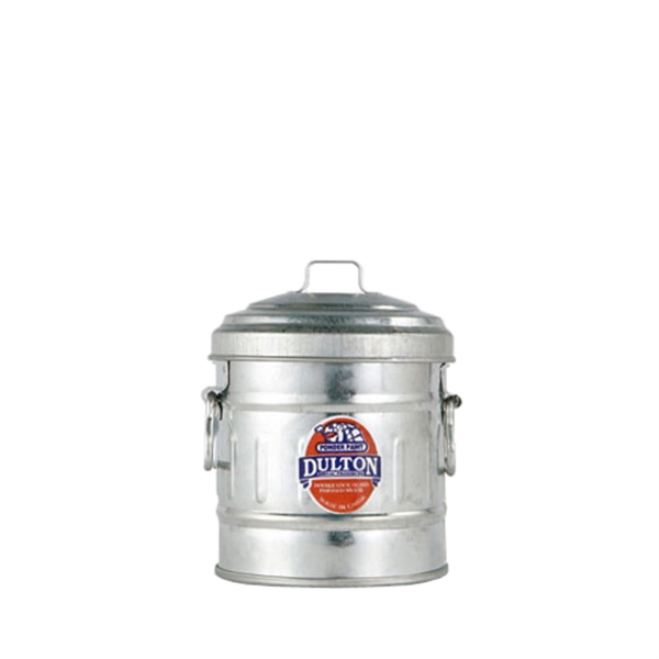 MICRO GARBAGE CAN GALVANIZED