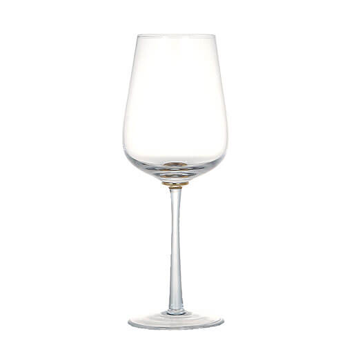 GOLD POINT GLASS WINE BLUE