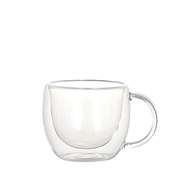 DOUBLE WALL GLASS CUP CAPPUCCINO