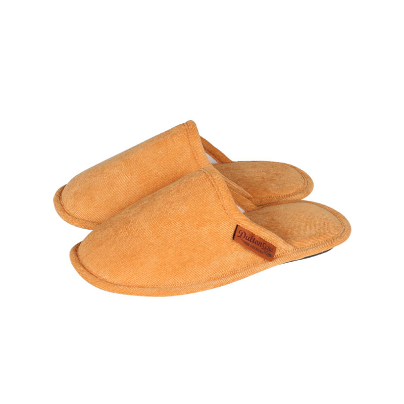 CORDUROY SLIPPERS EV WOMEN/MUSTARD YELLOW