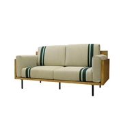 "ORBIT'' 2SEATER SOFA FABRIC IVORY